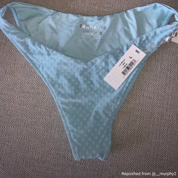 FRANKIES BIKINIS - BLUE BIKINI SET - Picture 8 of 8